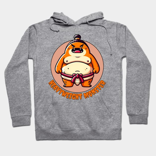 Sumo monster Hoodie by Japanese Fever